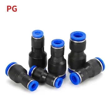 Pneumatische Armaturen Montage Kunststoff Stecker Reduzierung Gemeinsame PG für Luft Wasser Schlauch Rohr Push