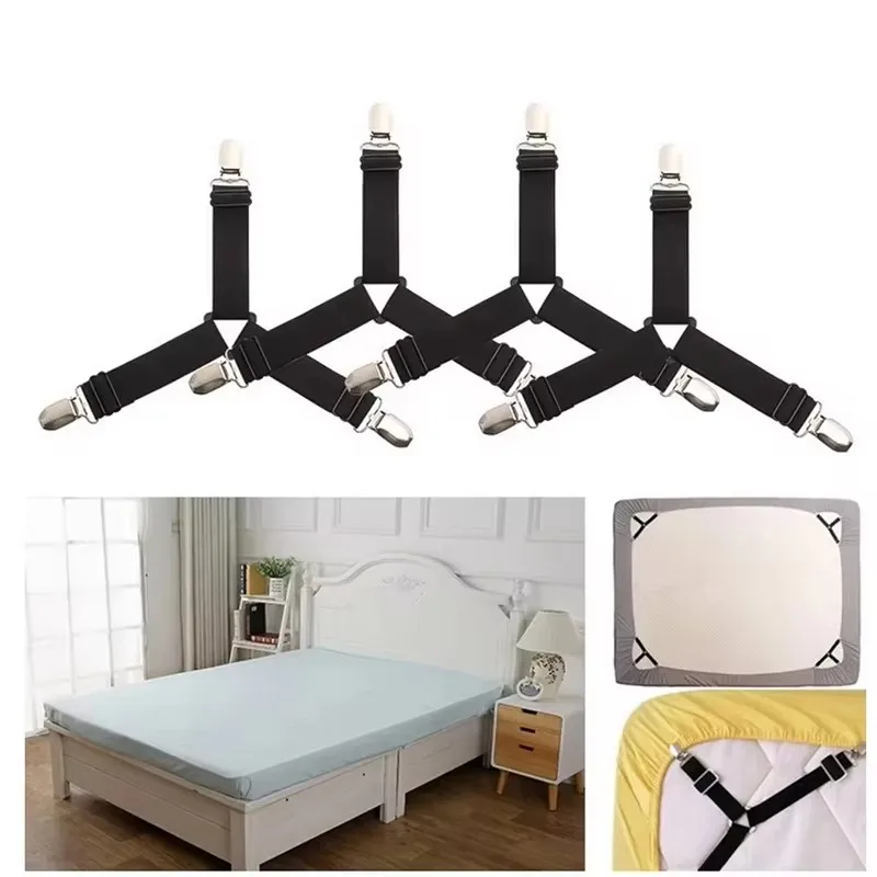 2/4 Stück Bettlakenbefestigungen Halter Gadgets für Bettlaken – Bild 2