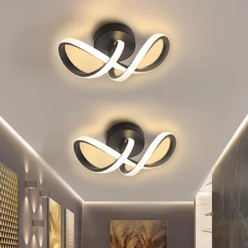 LED Gang Deckenleuchten Moderne Kronleuchter Drei Farben Lampe Minimalistische Lampen Für Schlafzimmer Licht