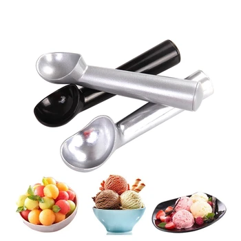 LMETJMA Antihaft Anti-Frost Eis Scoop Aluminium Eis Löffel Melone Ball Cookie Teig Scoop Eis Werkzeuge KC0080