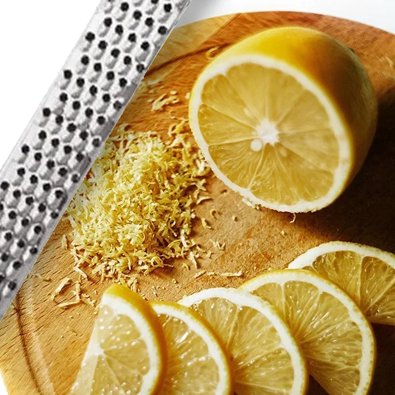Handheld Käse Grinder Edelstahl Knoblauch Reibe Gemüse Obst – Bild 5