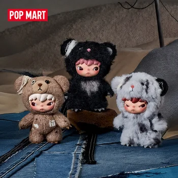 POP MART Hirono Road Journal Serie - Plüsch-Anhänger Blindbox 1 Stk./6 Stk. Mystery Box Sammelbare Plüschtiere