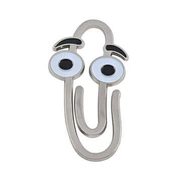 Retro Büroklammer-Kühlschrankmagnet Klassischer Microsoft Office Büroklammer-Anstecker Lustiges