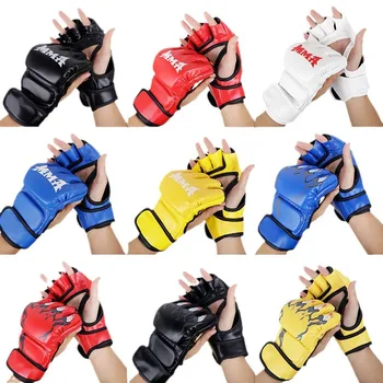 Trainingshandschuhe für MMA und Kampfsport mit verdickten Fingern, zusätzlicher Schutz, Flexibilität, geeignet