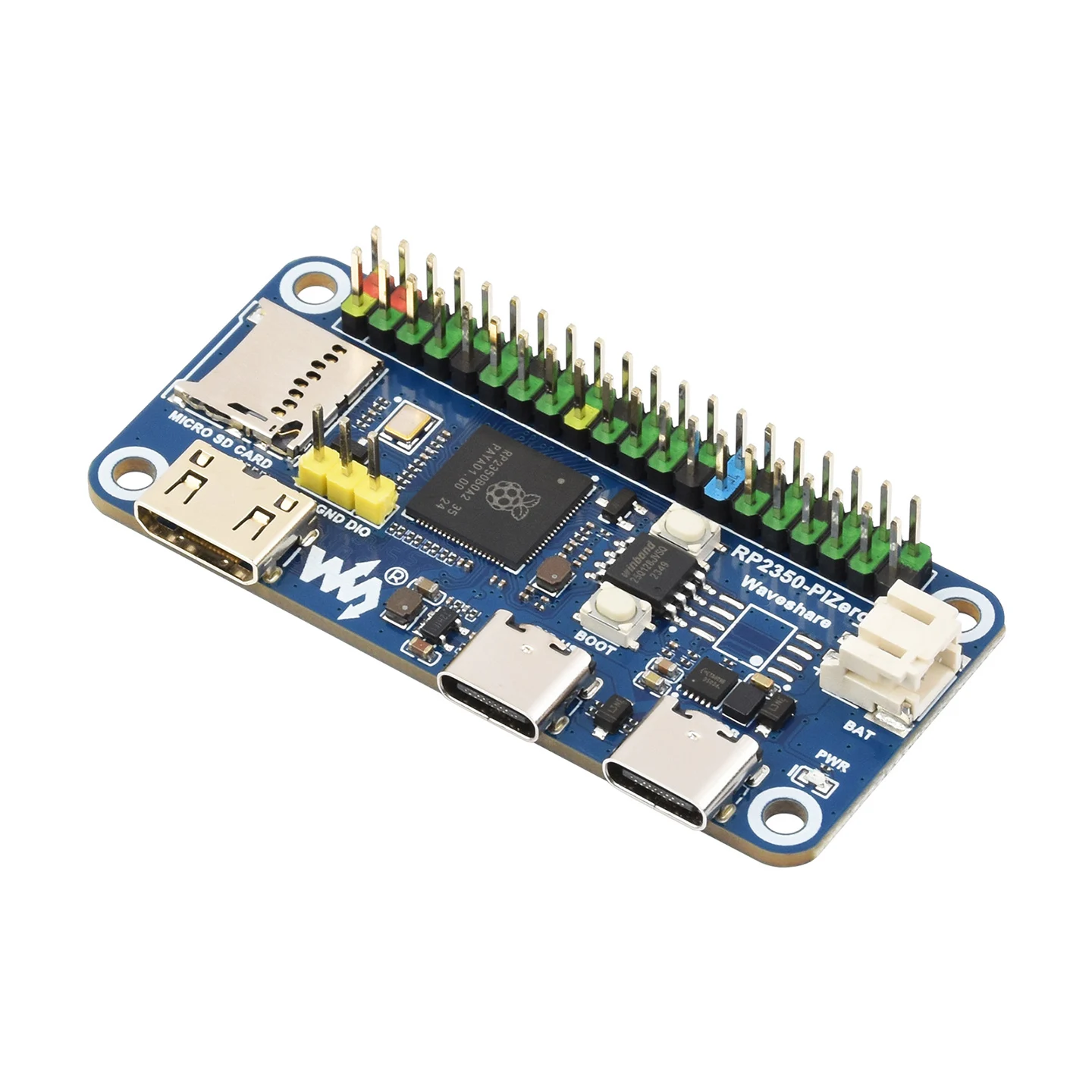 RP2350-PiZero Board, Dual-Core, 40-Pin-GPIO, Pico-2-kompatibel – Bild 3