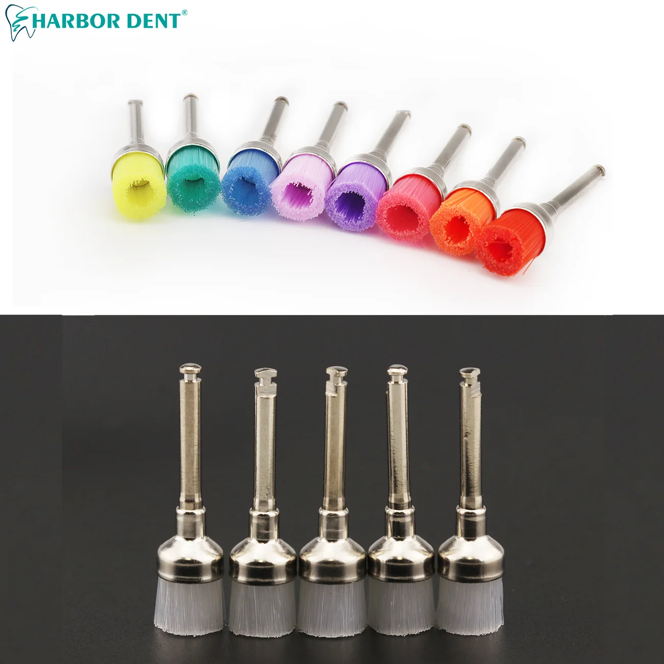 100 Teile/beutel Einweg Dental Polieren Pinsel – Bild 2