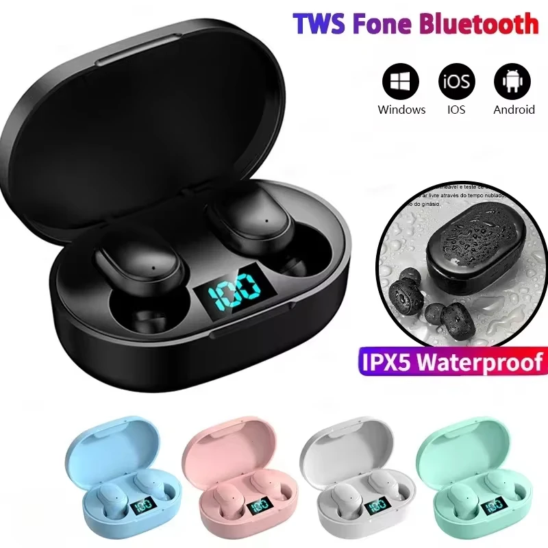 E6S Drahtlose Bluetooth-Kopfhörer TWS Bluetooth-Headset