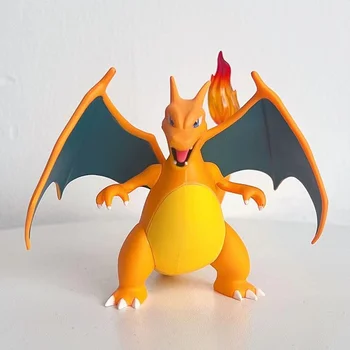 10 cm PokeMon GK Figuren Charizard Feuer Dinosaurier Anime Action Figure Pvc Statue Modell Puppe Kind