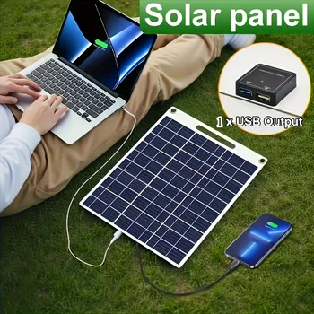 5V3W tragbares USB-Mobiltelefon-Ladegerät für den Außenbereich, flexibles Photovoltaik-Solarpanel