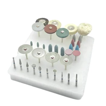 Dental HP Kit für Schleifen oder Polieren Keramik/Porzellan Angewendet auf Labor DIY Hobbys Diamant (35 Stück)