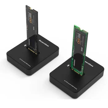 Blueendless Externe SSD-Festplatte M.2 SSD-Gehäuse 10G Online-Lese-Schreibgeschwindigkeit SSD-Gehäuse für M.2