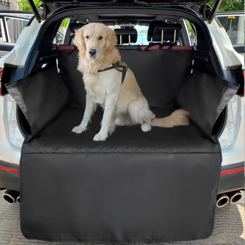 Wasserdicht 600D Oxford Tuch Hund Auto Sitz Abdeckung Haustier Reise Hund Träger Auto Stamm Matte SUV Cargo