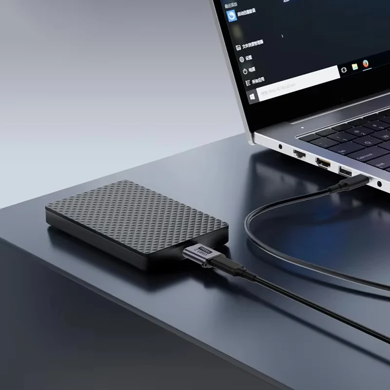 USB-C Buchse auf Micro-B 3.0 Stecker, Adapter für Festplatten – Bild 5