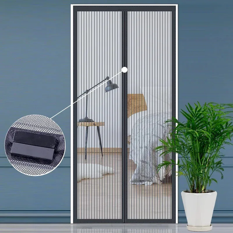 Fenster-Mücken-Vorhang, Gaze-Fensterschutz, automatisches – Bild 3