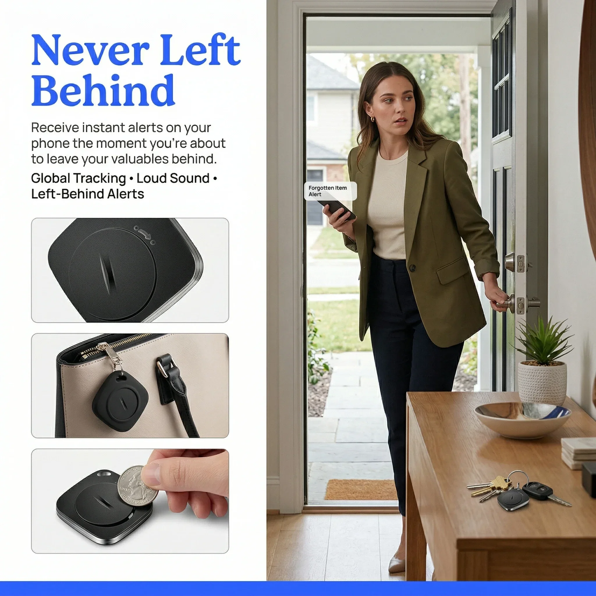 Android Smart Tracker Android Google Find Hub Locator Air Tag – Bild 3