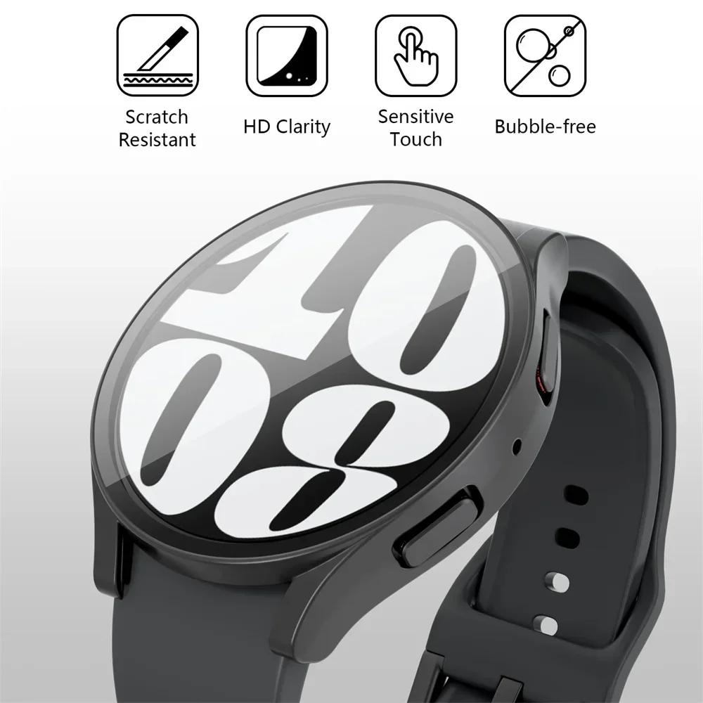 Gehärtetes Glas + PC-Gehäuse für Samsung Galaxy Watch – Bild 5