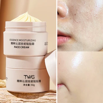 Tragen Sie die Creme vor dem Make-up auf, feuchtigkeitsspendende Foundation-Creme - langanhaltende
