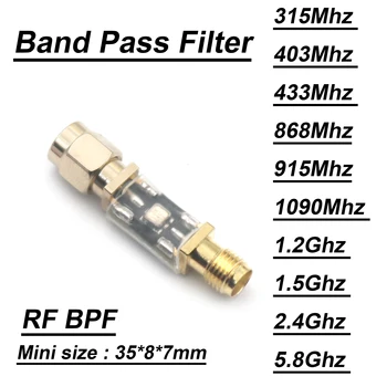 BPF 315M 403M 433M 868Mhz 915Mhz 1,2G 1,5G 2,4G 5,8G LC Band Pass Filter FÜR Ham Radio RF Power Verstärker