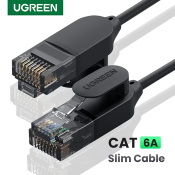 Cat 6A Netzwerkkabel RJ45, 10 Gbit/s, Patchkabel für Router und PC