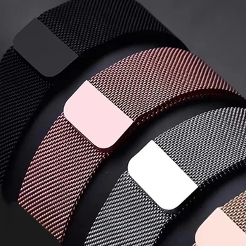 Milanese Loop für Apple Watch Armband 46mm 44mm 45mm 40mm 42mm 41mm 38mm 49mm Armband iWatch Serie 10 Ultra 2
