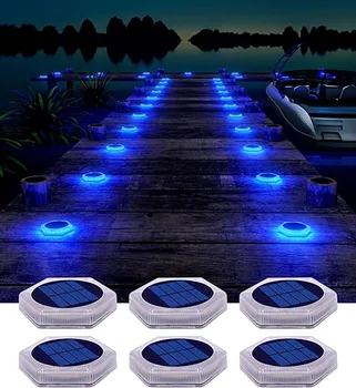 Solar Lichter Outdoor Solar Garten Schritt Beleuchtung Wasserdicht Für Treppen Terrasse Pathway Yard Zaun Wand