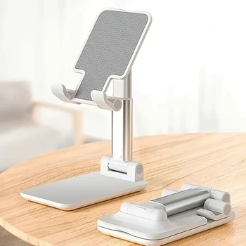 Faltbare Schreibtisch Handy Halter Stehen Für IPhone IPad Xiaomi Einstellbare Desktop Tablet Halter Universal