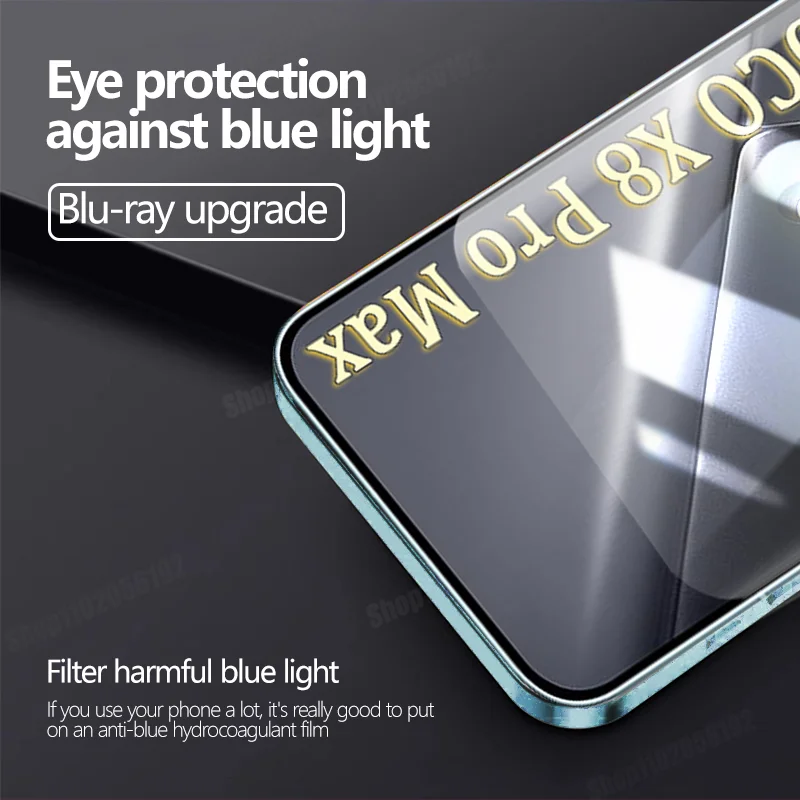 4 Stück Hydrogel-Folie für Xiaomi POCO X8 Pro Max X7 X6 X5 X4 – Bild 3