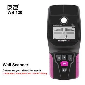 RZ Wandscanner, Multifunktions-Wanddetektor, Live-Drähte, Kabel, PVC, Wasserleitung, Metallfinder, Scanner