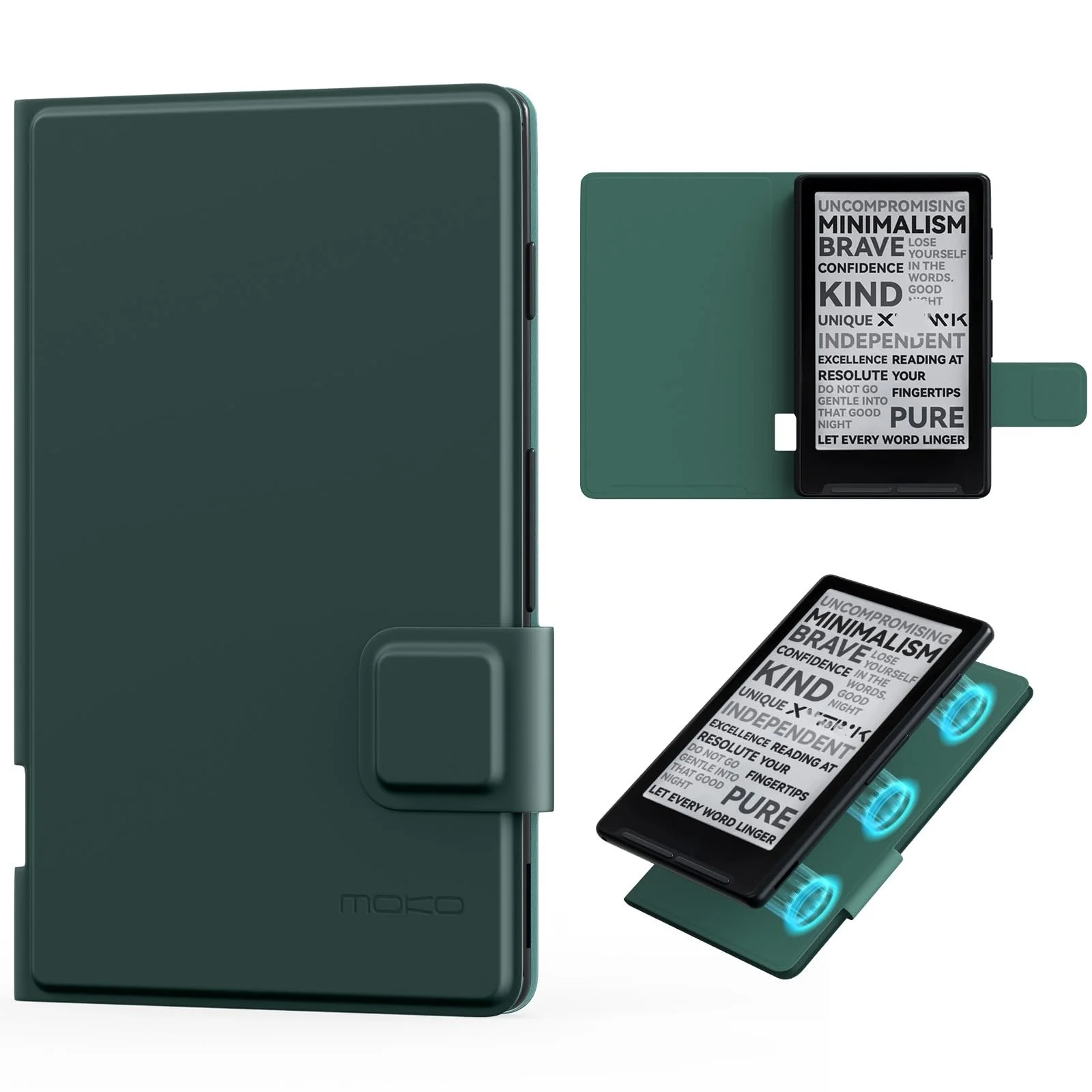 MoKo Magnetische Hülle für X4 E-Reader 4,3 Zoll