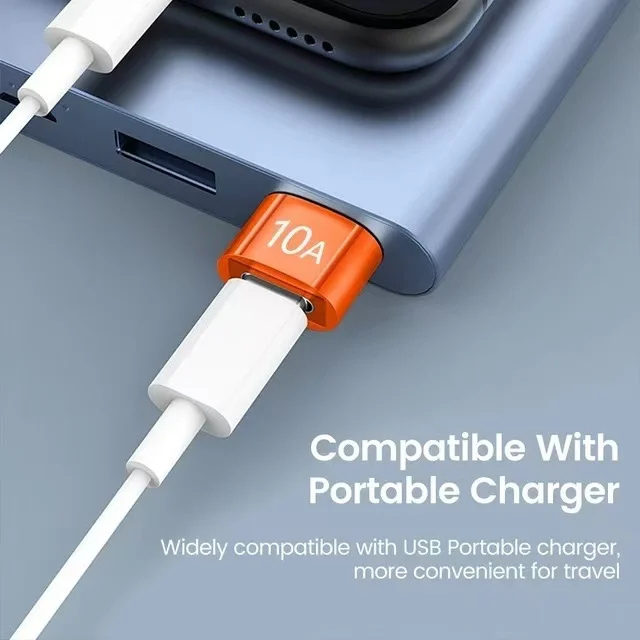 10A/6AUSB A zu USB C OTG Adapter Typ C zu USB Konverter USB – Bild 6