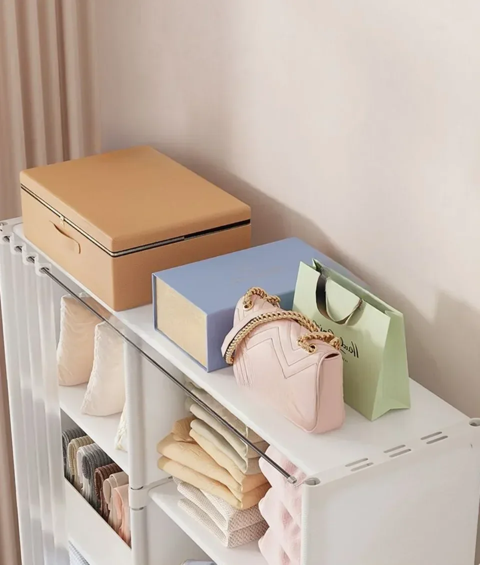 Einfacher Kleiderschrank, einfacher Stoff-Kleiderschrank – Bild 5