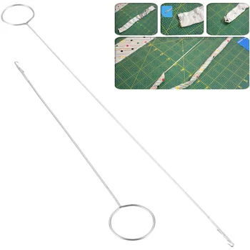 Nähen Schleife Turner Haken Edelstahl, für Stoff Gürtelstreifen lange Knolle handgefertigt, DIY Quitling
