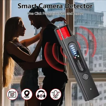 Versteckter Kamera-Detektor Anti-Spionage Auto-GPS-Tracker Abhörgerät RF Drahtloser Allsignal-Scanner Gadget
