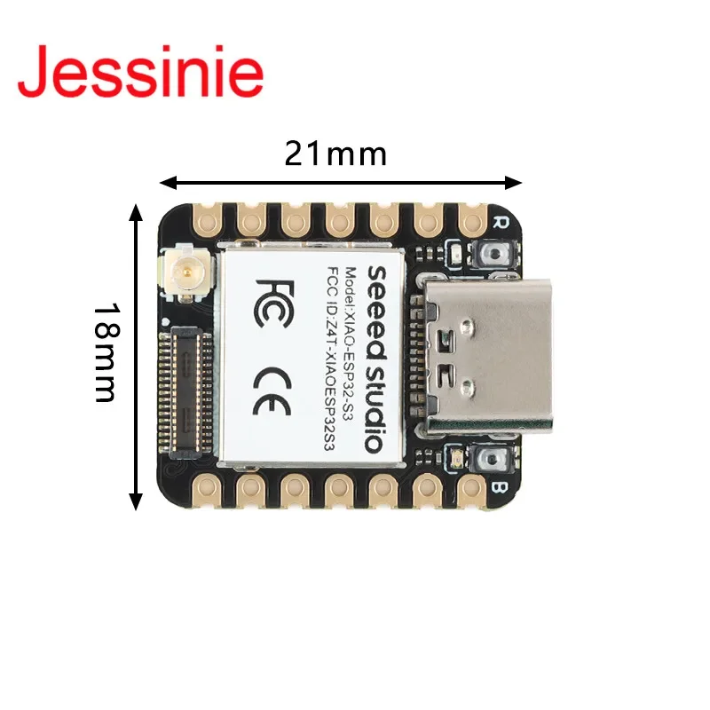 Seeed Studio XIAO ESP32-S3 Sense, OV2640, 8 MB Flash, BLE Mesh – Bild 5