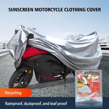 Motorrad-Schutzhülle für den Außenbereich, drinnen, wasserdicht, Sonnenschutz, staubdicht, UV-beständig