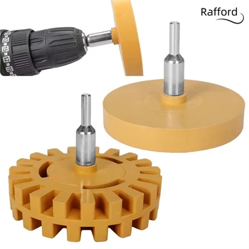 Rafford Auto Radiergummi Rad Klebstoff Entferner Gummi Rad Glatte Bohrmaschine Adapter Farbe Reparatur Gummi