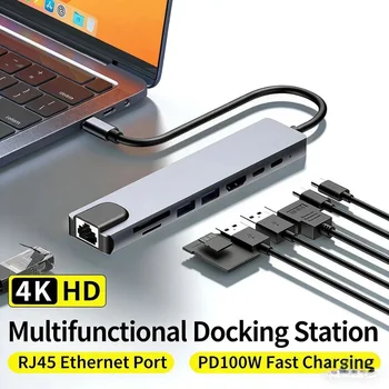 USB-C Dockingstation mit HDMI und RJ45 für MacBook Air und iPad Pro