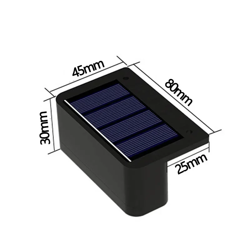 1/2/4PCS Solar Wand Lichter Im Freien Wasserdichte Garten – Bild 6