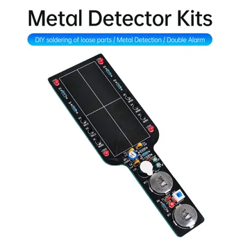 Einfache Metall detektor elektronische Produktion Kit DIY Lehre Ersatzteile Technologie Training Schweißen