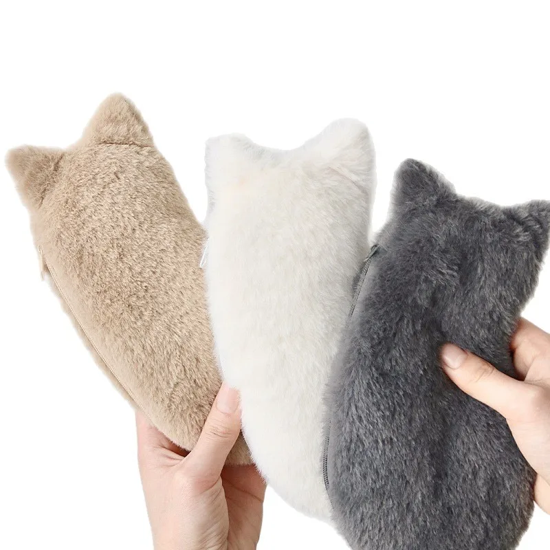 Kawaii Plüsch-Stifttasche in Katzenform mit weicher Haptik – Bild 6