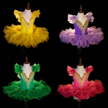 Kinder Kleinkind Ballett Tutu Tanzen Kleid Kinder SwanLake Kostüme Ballerina Kleidung Teen Ballsaal Ballett