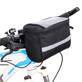 Fahrrad-Lenkertasche, Outdoor-Radfahren, Handyhalterungstaschen, Skateboard-Vordertasche, Fahrrad-Reittasche