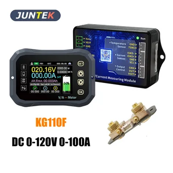 Batterie monitor Bluetooth kg110f DC 0-120V 100a Batterie tester Spannung Strom va Batterie Coulomb Meter