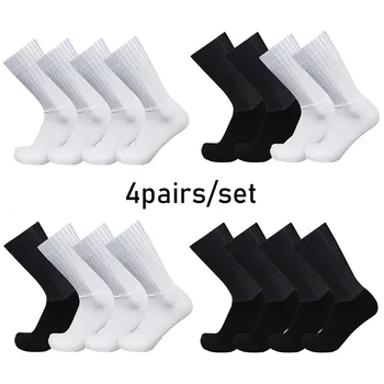 Socken 4 paare/satz Aero reine Farbe Radfahren Silikon Sport rutsch feste Pro Rennrad Socken Sommer cool