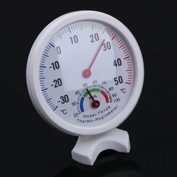 Dekoratives Luftfeuchtigkeits-/Temperaturanzeige im Glockenstil - analoges Hygrometer (-30 ° C bis +50 ° C)