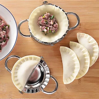 Edelstahl Knödel Maker Knödel Haut Form Ravioli Maker Presse Pie, Der Presse Wrapper Gebäck Maker Küche