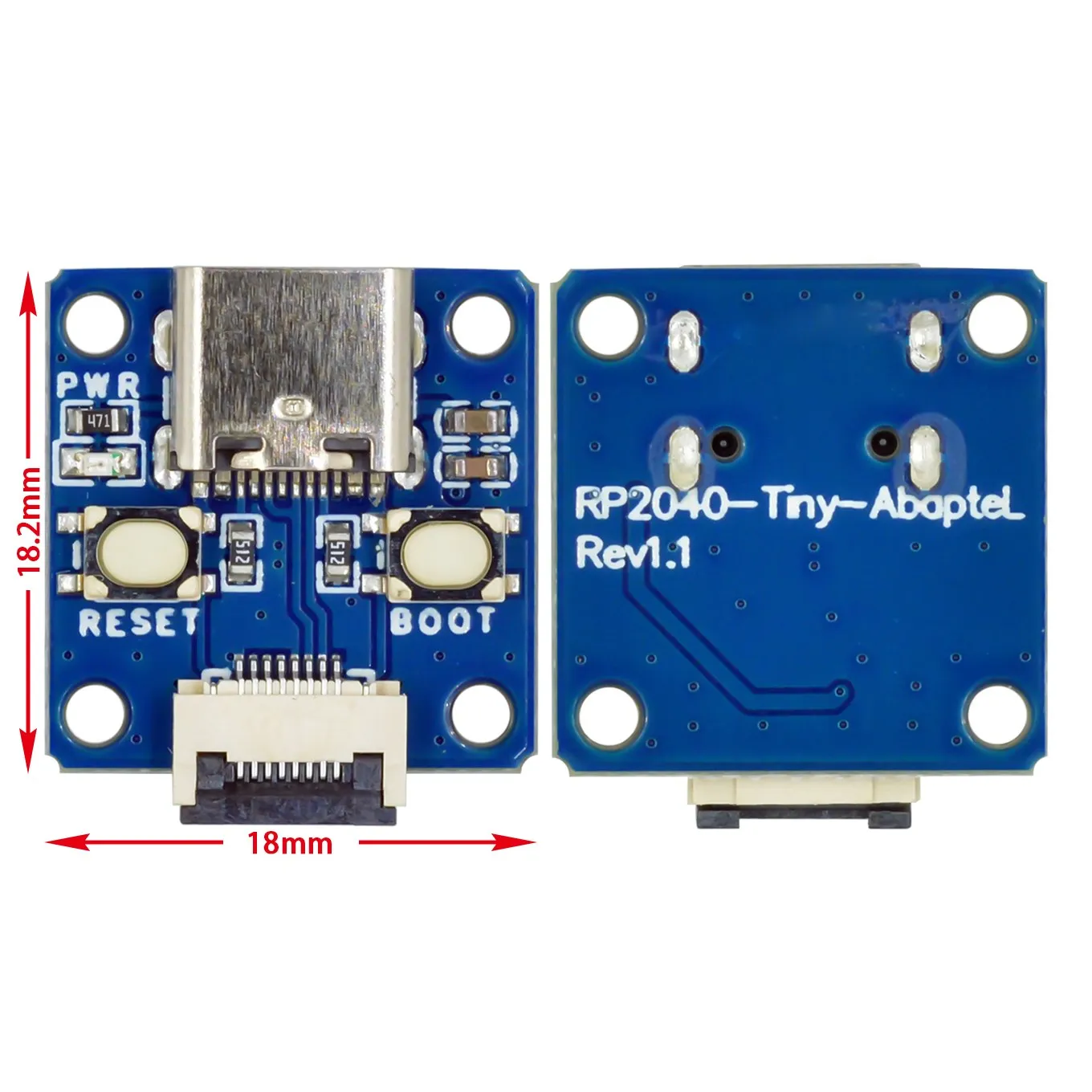 RP2040-Tiny entwicklungs platinen modul rp2040 null himbeer – Bild 5
