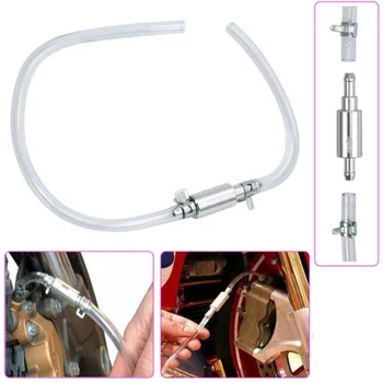 Auto Hydraulische Kupplung Bremse Entlüfter Schlauch Einweg Ventil Rohr Entlüftung Ersatz Tool Kit Auto Teile