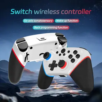 Wireless Switch Controller kompatibel mit Switch/Lite/Oled Remote unterstützt Multi-Plattform mit Turbo, Weck