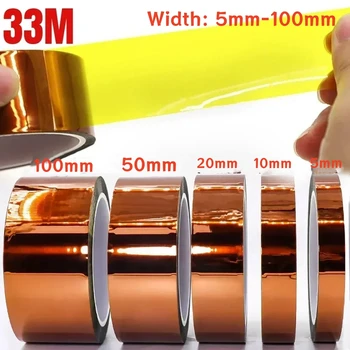 5-100 mm Kapton-Klebeband, Polyimid-Klebeband, isolierendes Klebeband, Wärmeband zum Schutz von Platinen
